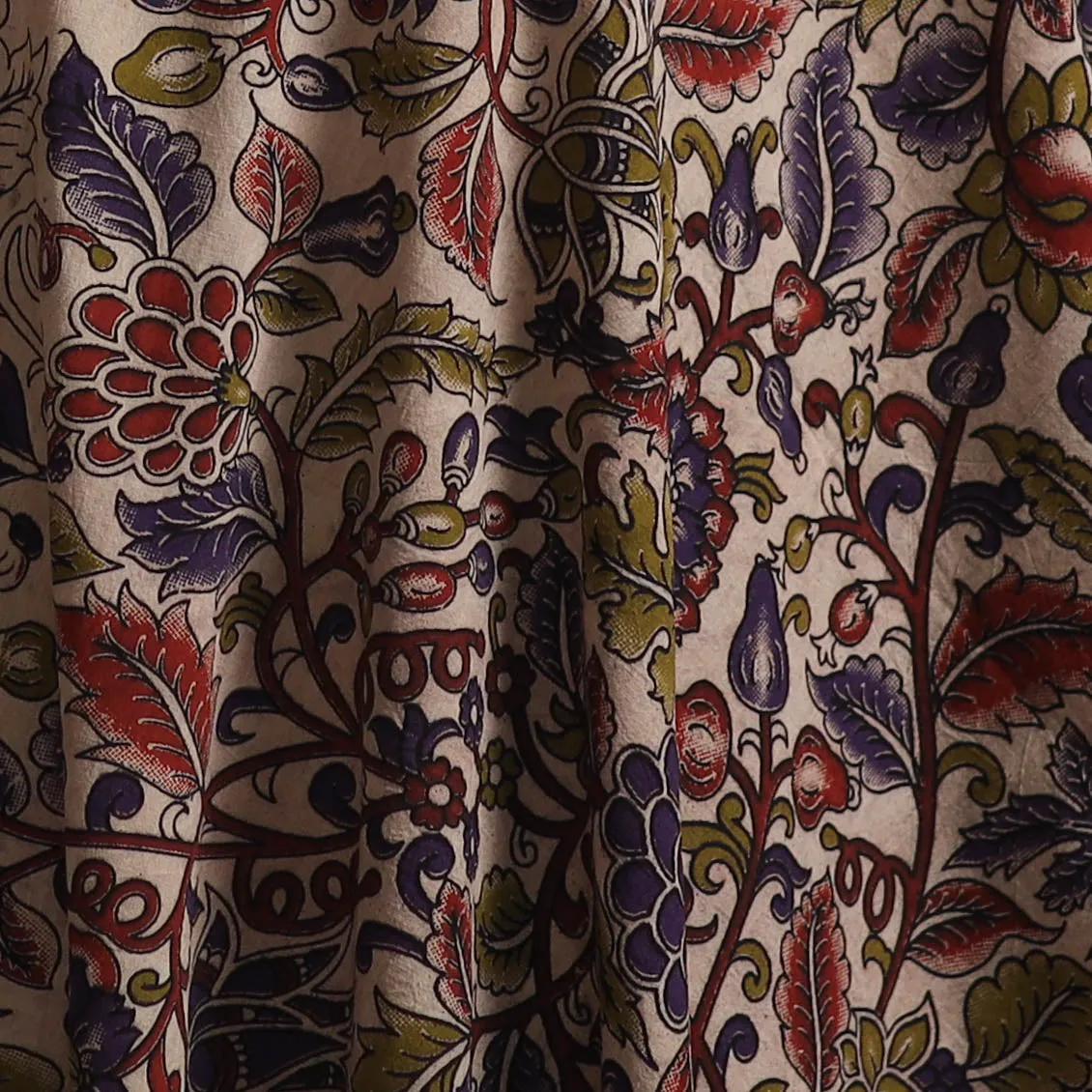 Kalamkari Printed Cotton Fabric 08 sold by Itokri product image thumbnail 3