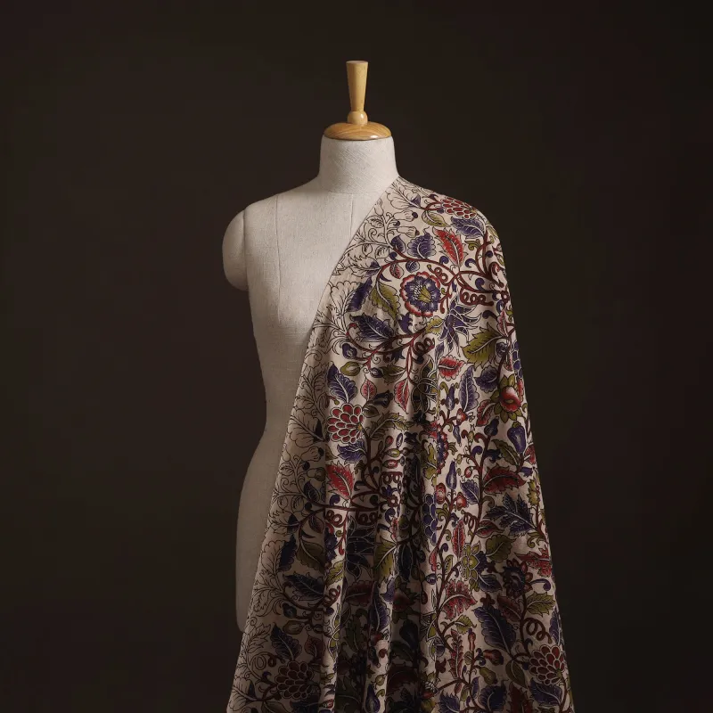 Kalamkari Printed Cotton Fabric 08 made by Itokri