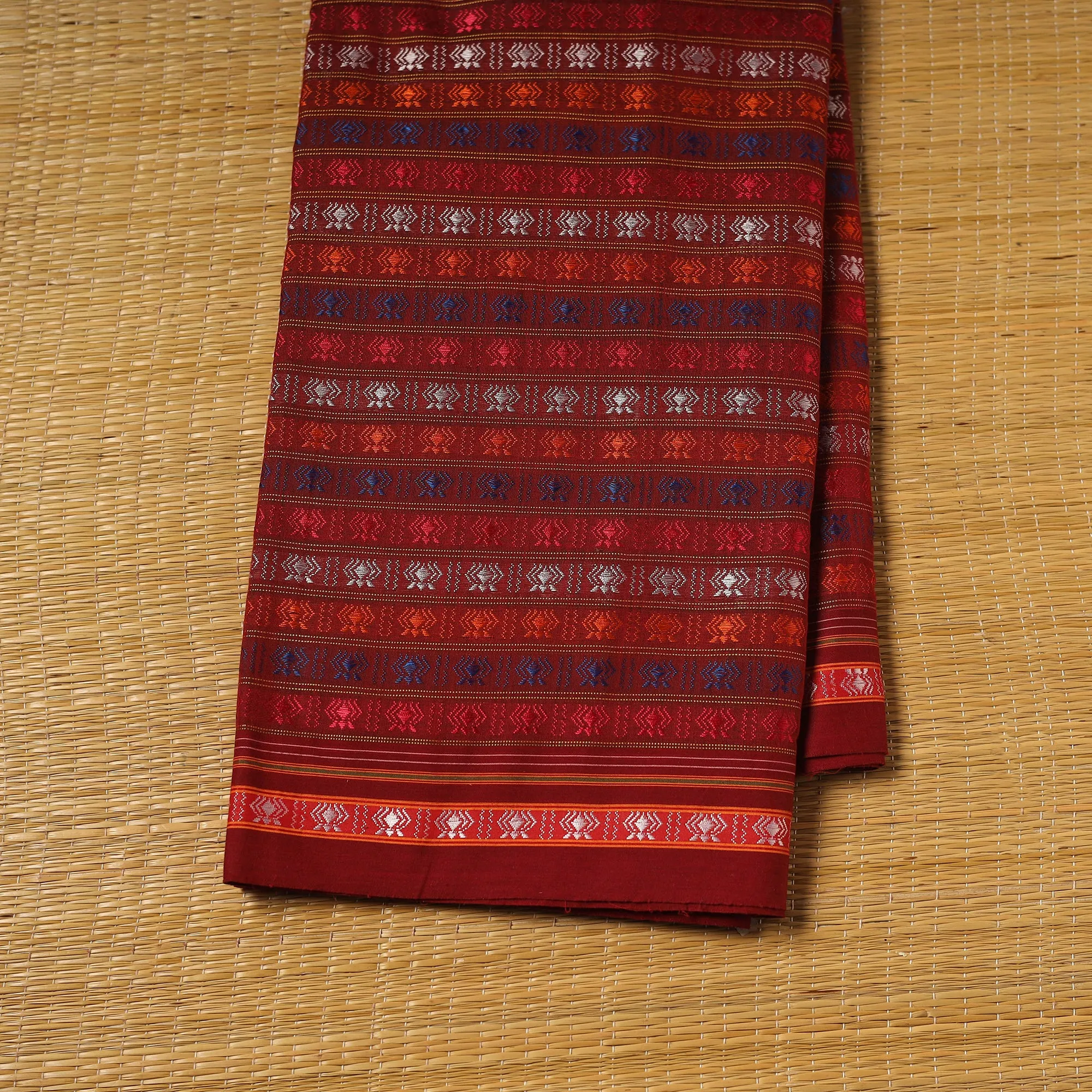 Khun Weave Silk Cotton Fabric 05 sold by Itokri product image thumbnail 2
