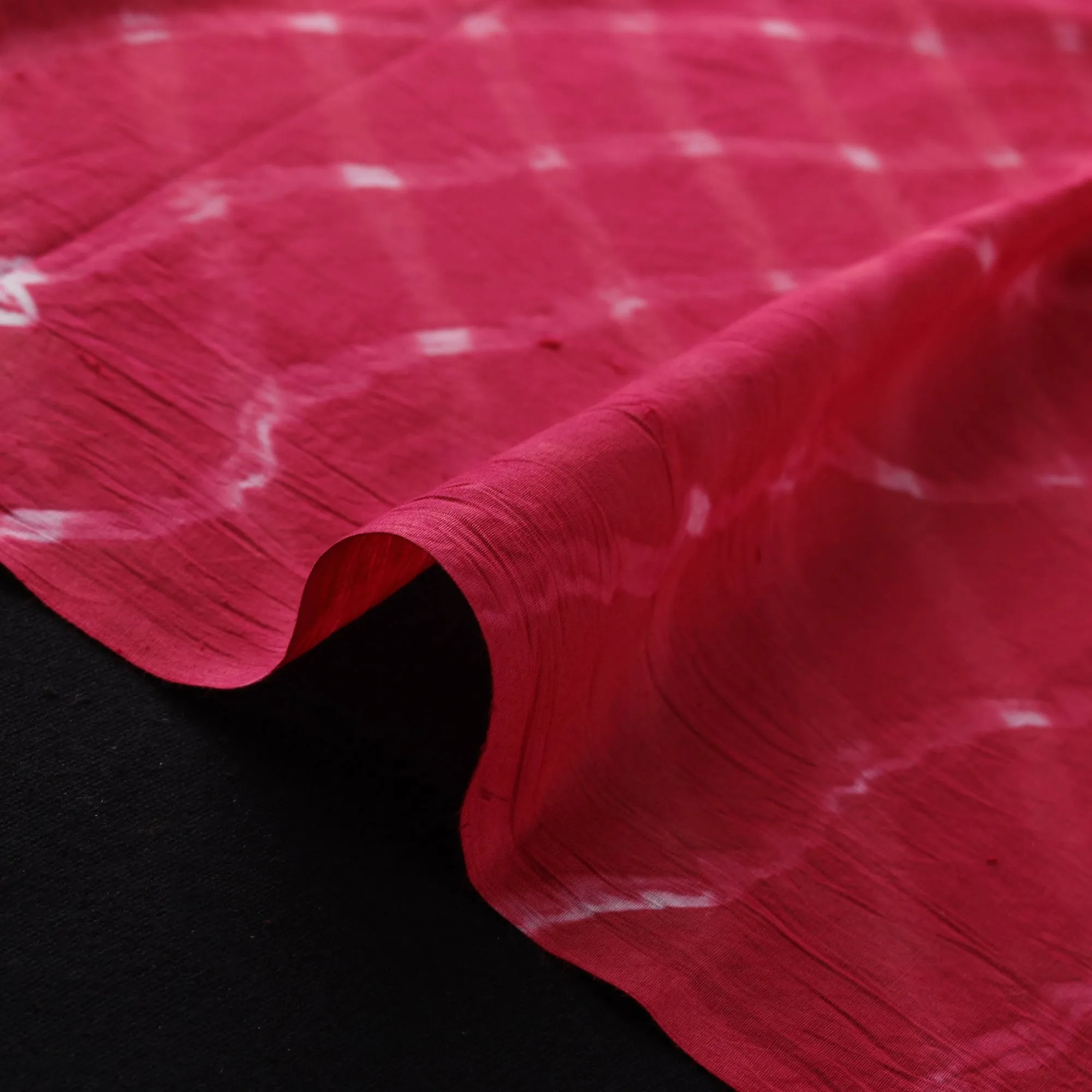 Pink - Leheriya Tie-Dye Cotton Fabric 06 sold by Itokri product image thumbnail 4