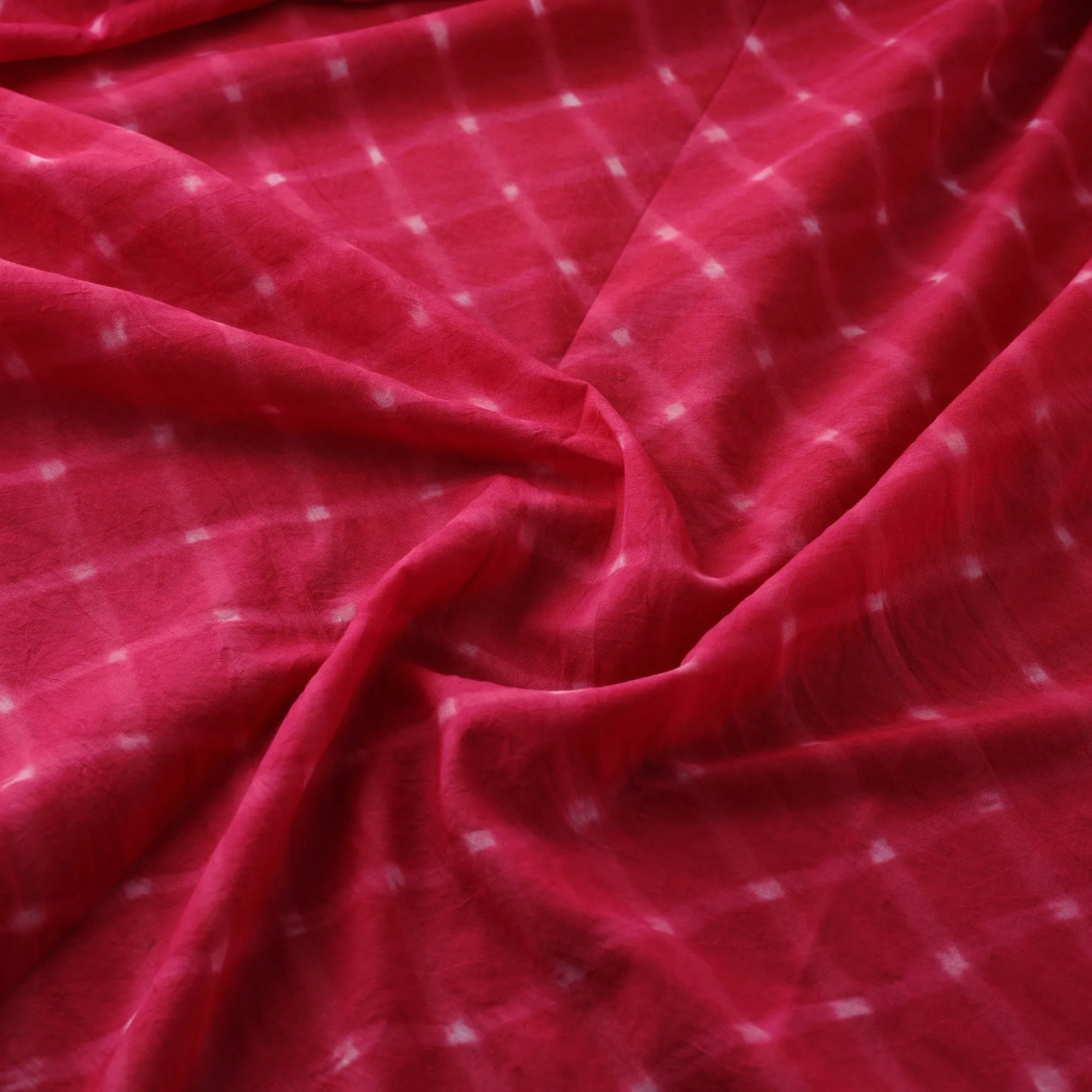 Pink - Leheriya Tie-Dye Cotton Fabric 06 sold by Itokri product image thumbnail 3