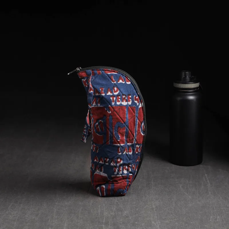 Blue - Handmade 1L Water Bottle Cover 15 made by Itokri