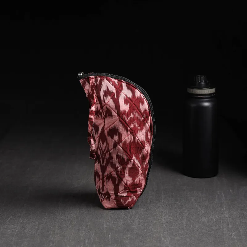 Maroon - Handmade 1L Water Bottle Cover 06 made by Itokri