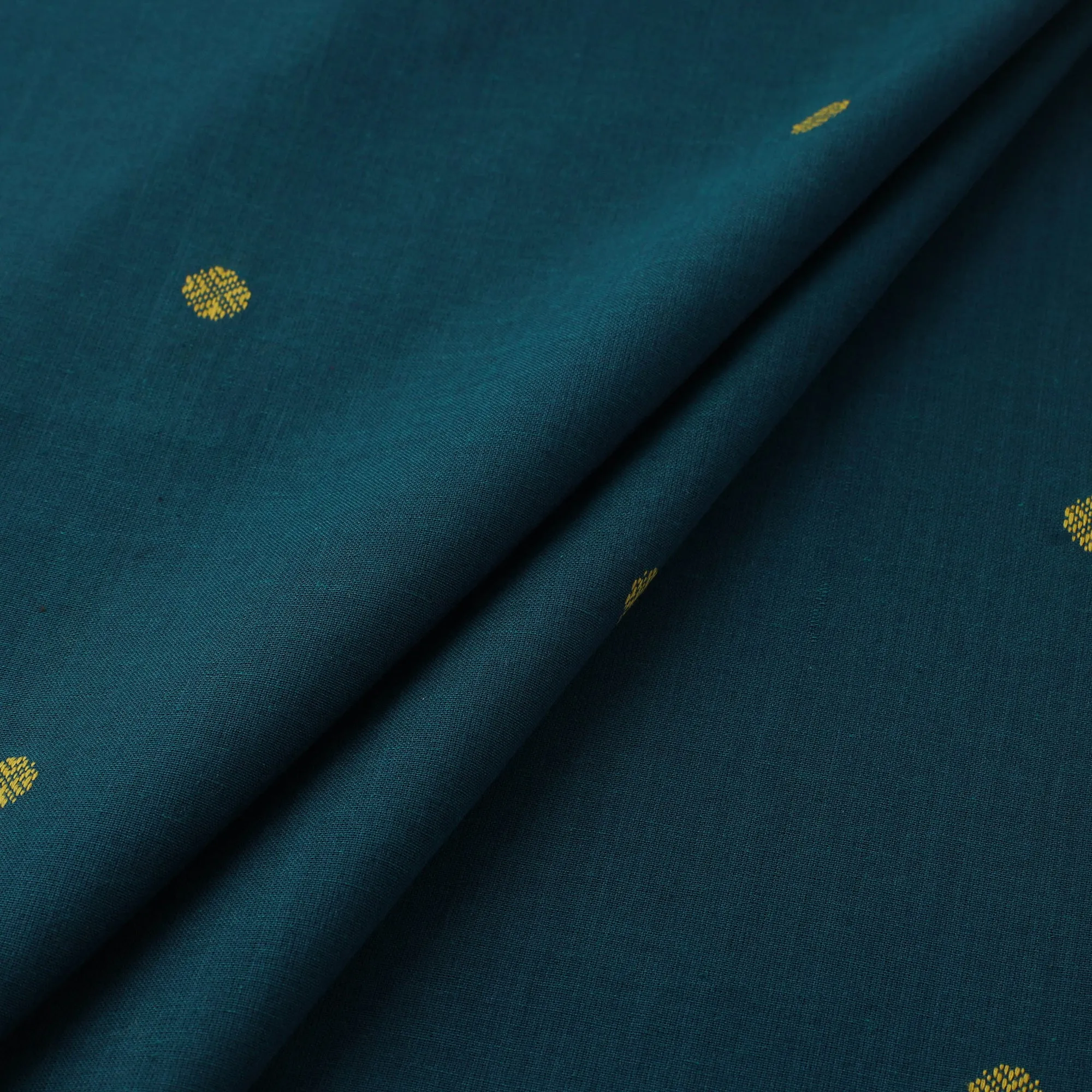 Blue - Prewashed Cotton Jacquard Fabric 42 sold by Itokri product image thumbnail 2
