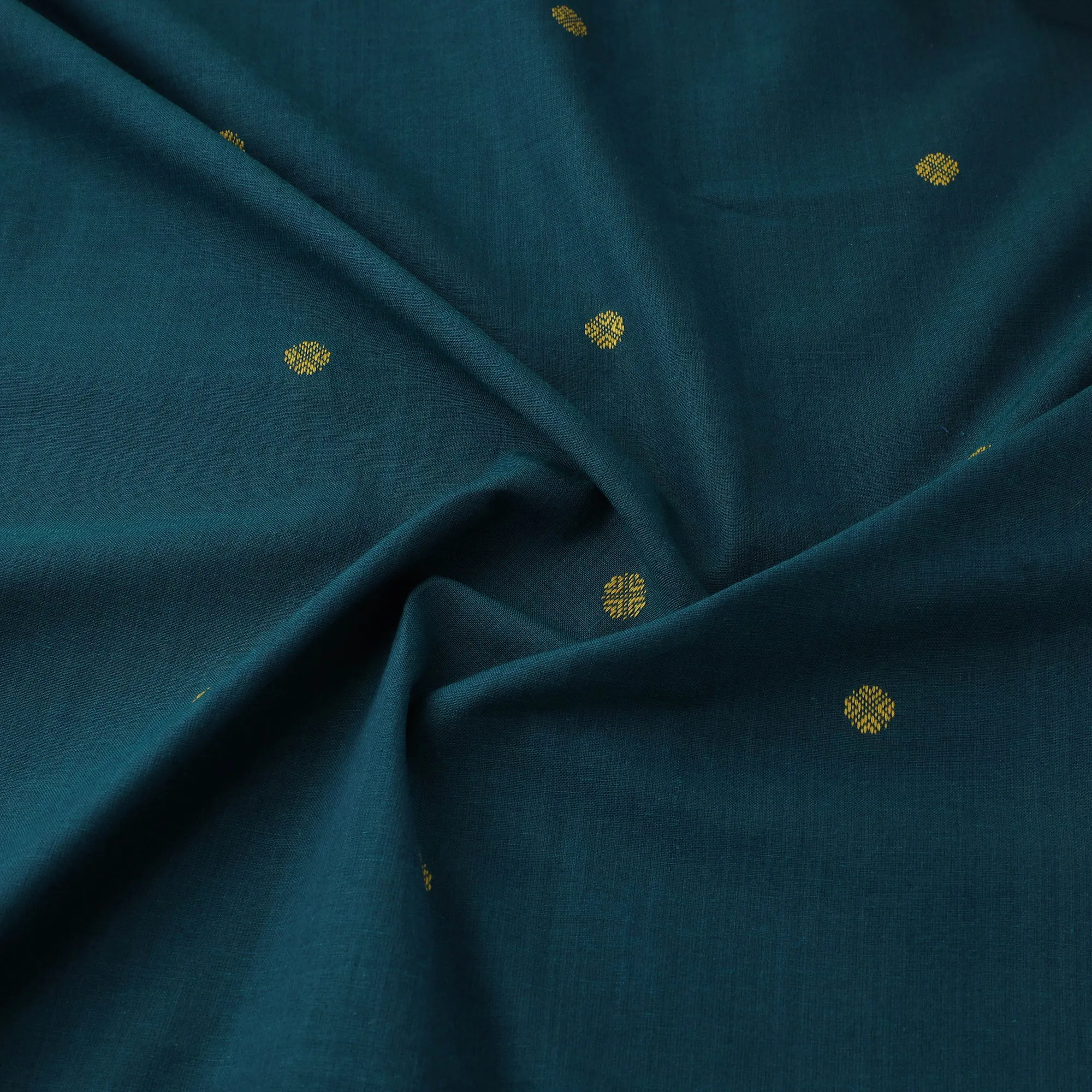 Blue - Prewashed Cotton Jacquard Fabric 42 sold by Itokri product image thumbnail 3