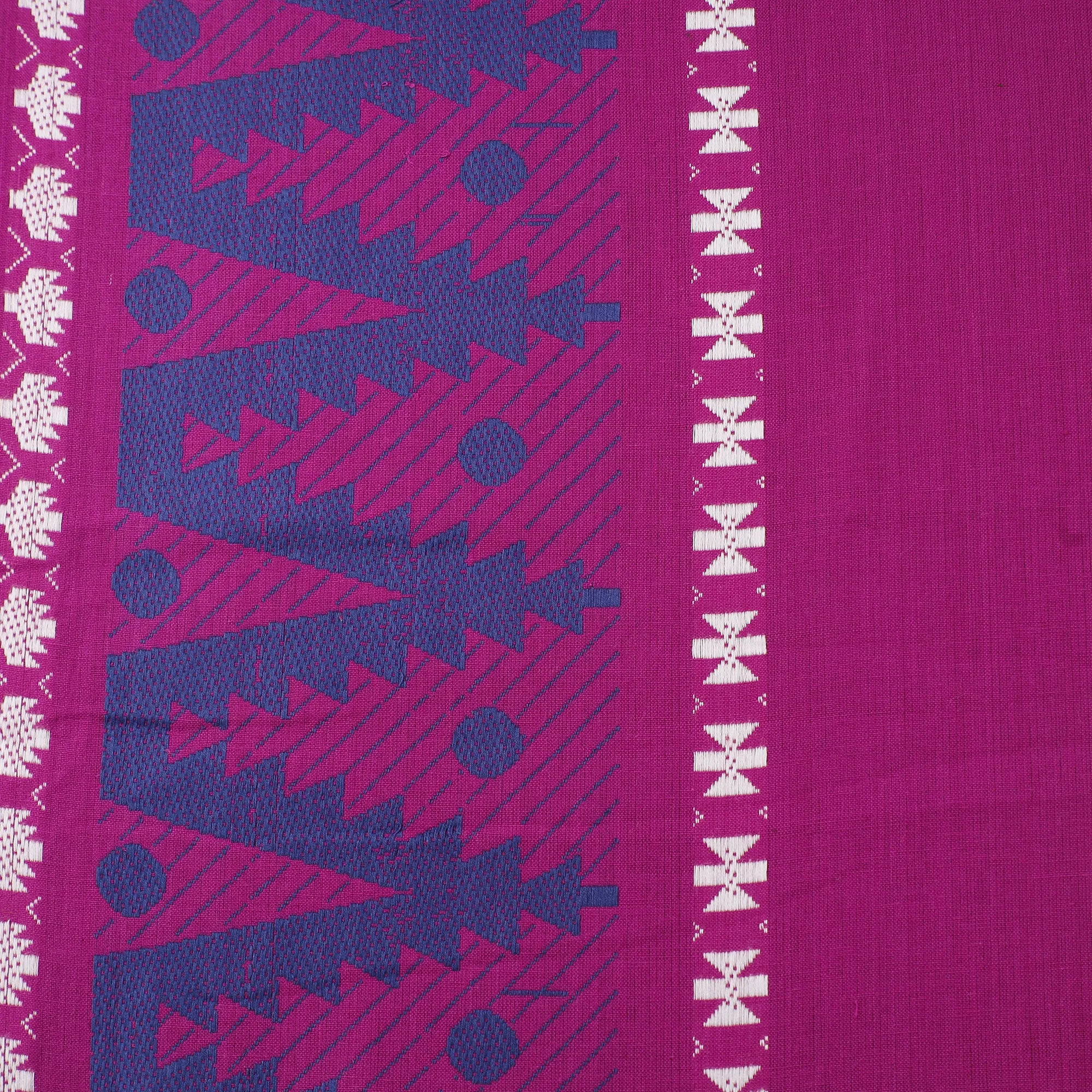 Purple - Prewashed Cotton Jacquard Fabric 32 sold by Itokri product image thumbnail 4