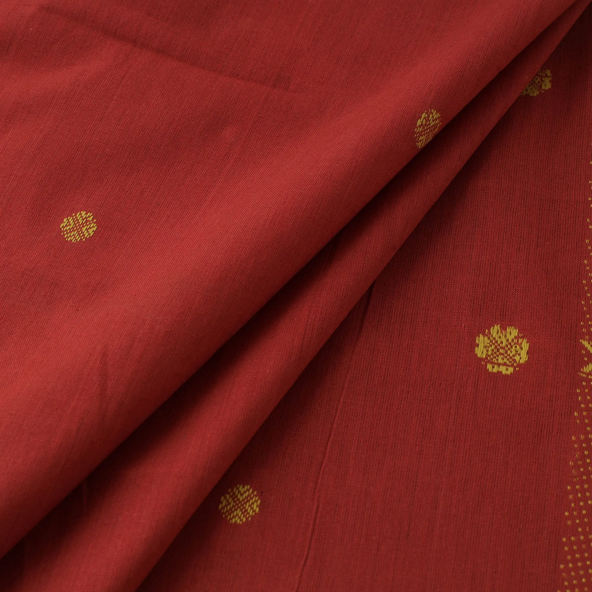 Red - Prewashed Cotton Jacquard Fabric 30 sold by Itokri product image thumbnail 2