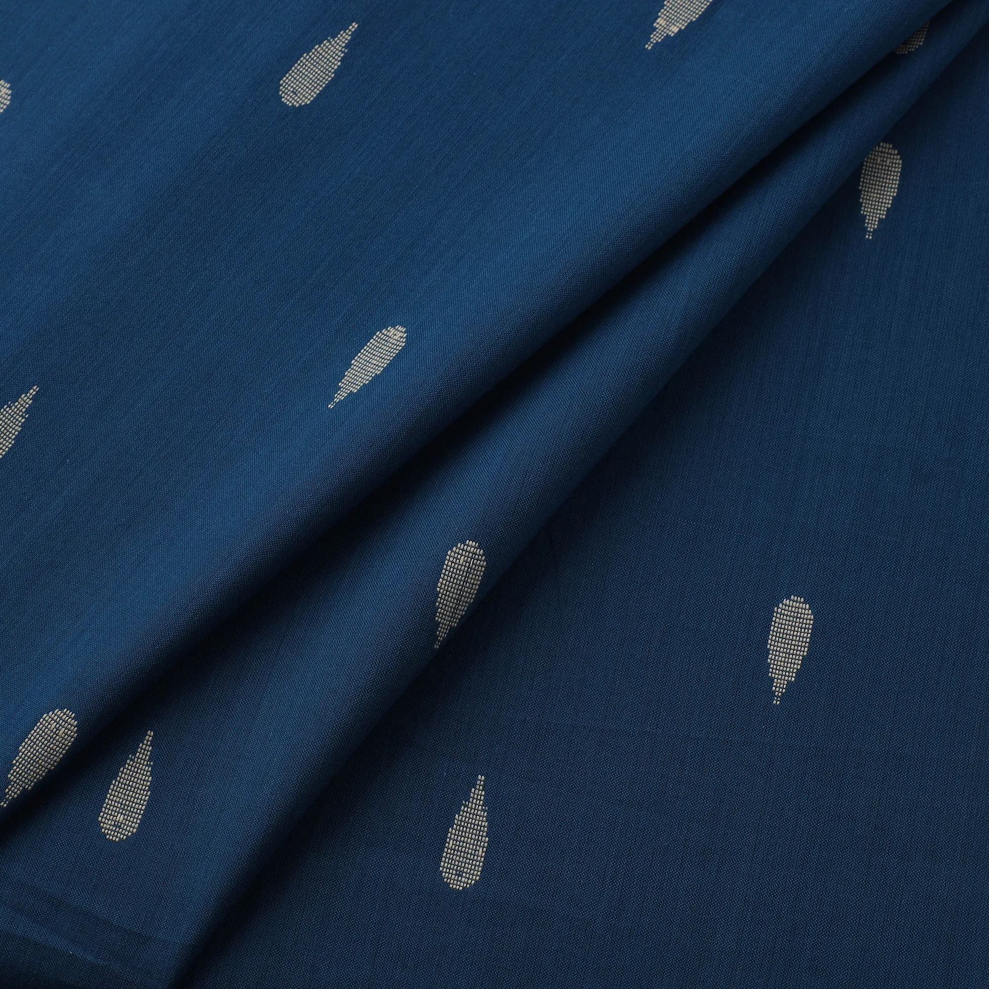 Blue - Prewashed Cotton Jacquard Fabric 19 sold by Itokri product image thumbnail 2