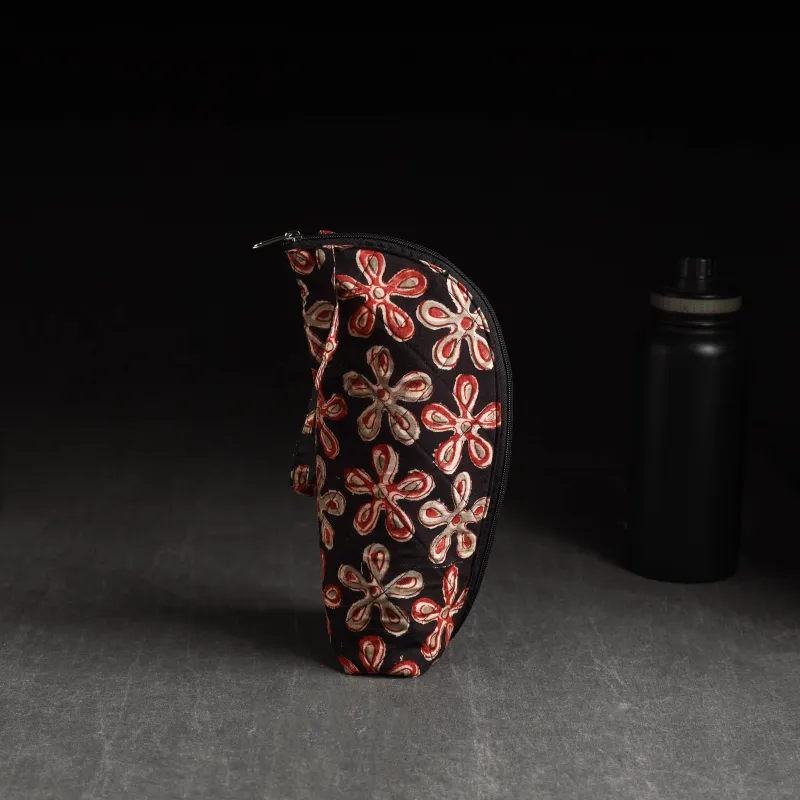 Black - Handmade 1L Water Bottle Cover 23 made by Itokri