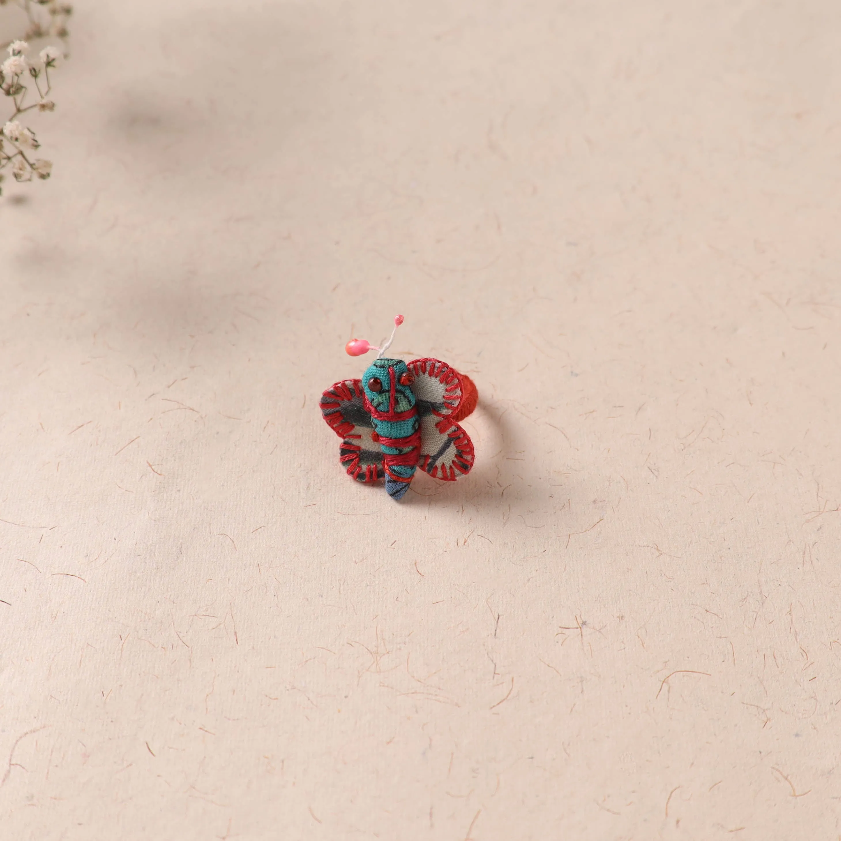 Butterfly - Handmade Fab Artwork Ring 18 sold by Itokri