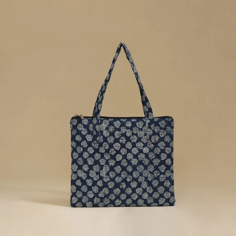 Handcrafted Cotton Quilted Handbag 26 made by Itokri