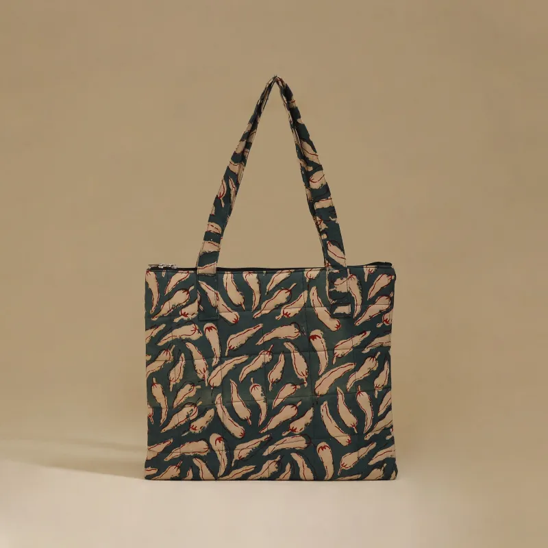 Handcrafted Cotton Quilted Handbag 21 made by Itokri