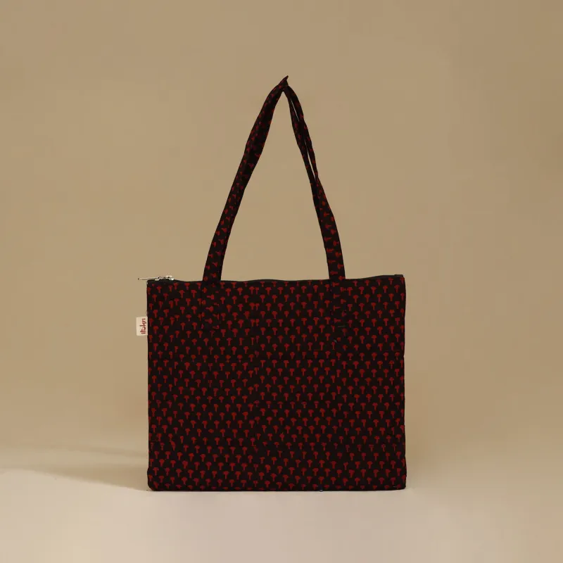 Handcrafted Cotton Quilted Handbag 15 made by Itokri