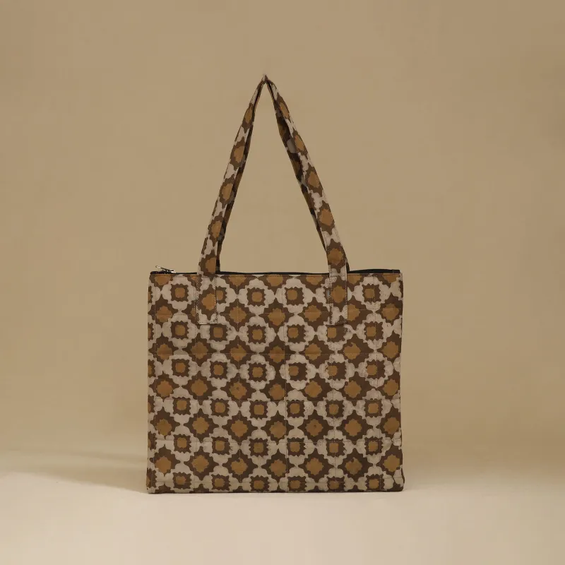 Handcrafted Cotton Quilted Handbag 03 made by Itokri