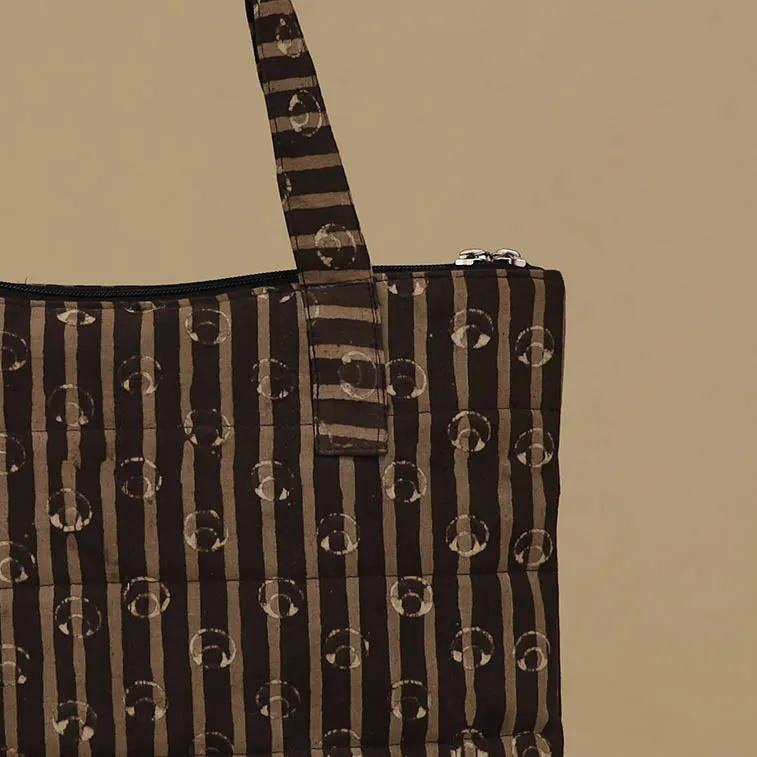 Handcrafted Cotton Quilted Handbag 02 sold by Itokri product image thumbnail 3