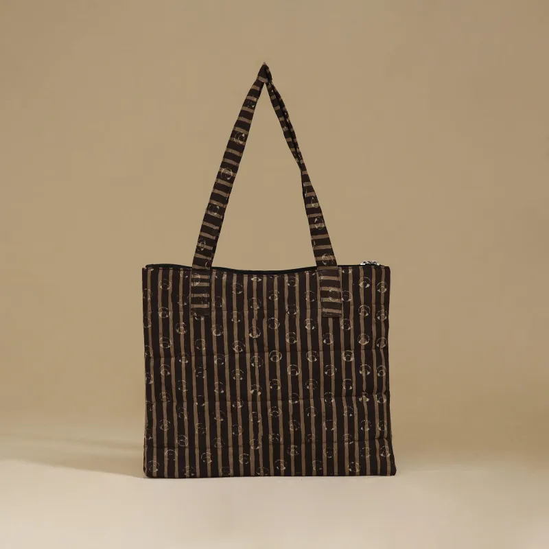 Handcrafted Cotton Quilted Handbag 02 made by Itokri