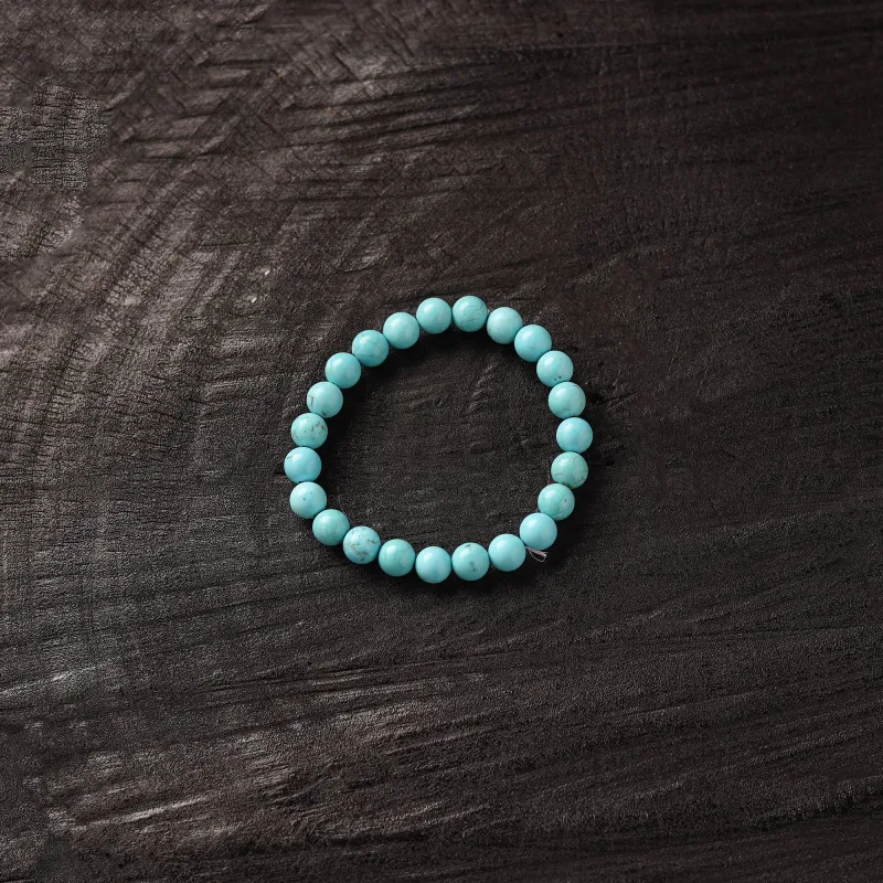 Handmade Turquoise Firoza Stone Beads Rakhi / Bracelet 01 made by Itokri