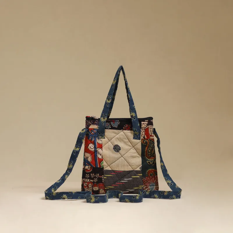 Multicolor - Handmade Quilted Patchwork Sling Bag 31 made by Itokri