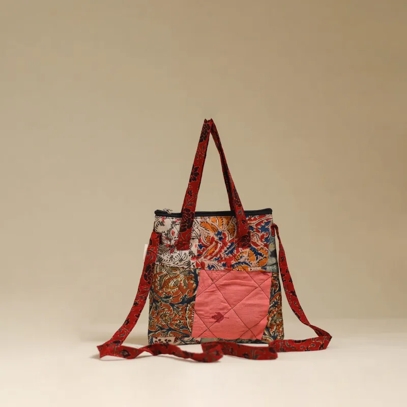 Multicolor - Handmade Quilted Patchwork Sling Bag 05 made by Itokri