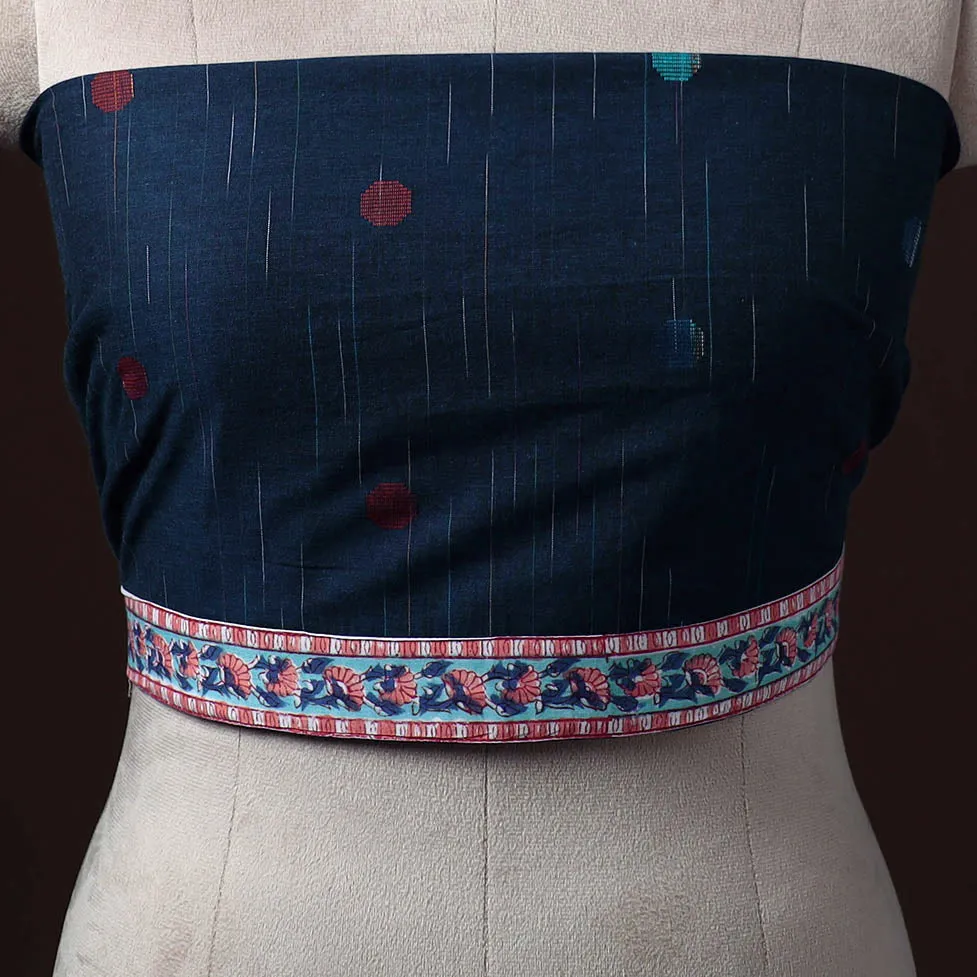 Jacquard Weave Cotton Blouse Piece 16 sold by Itokri product image thumbnail 2