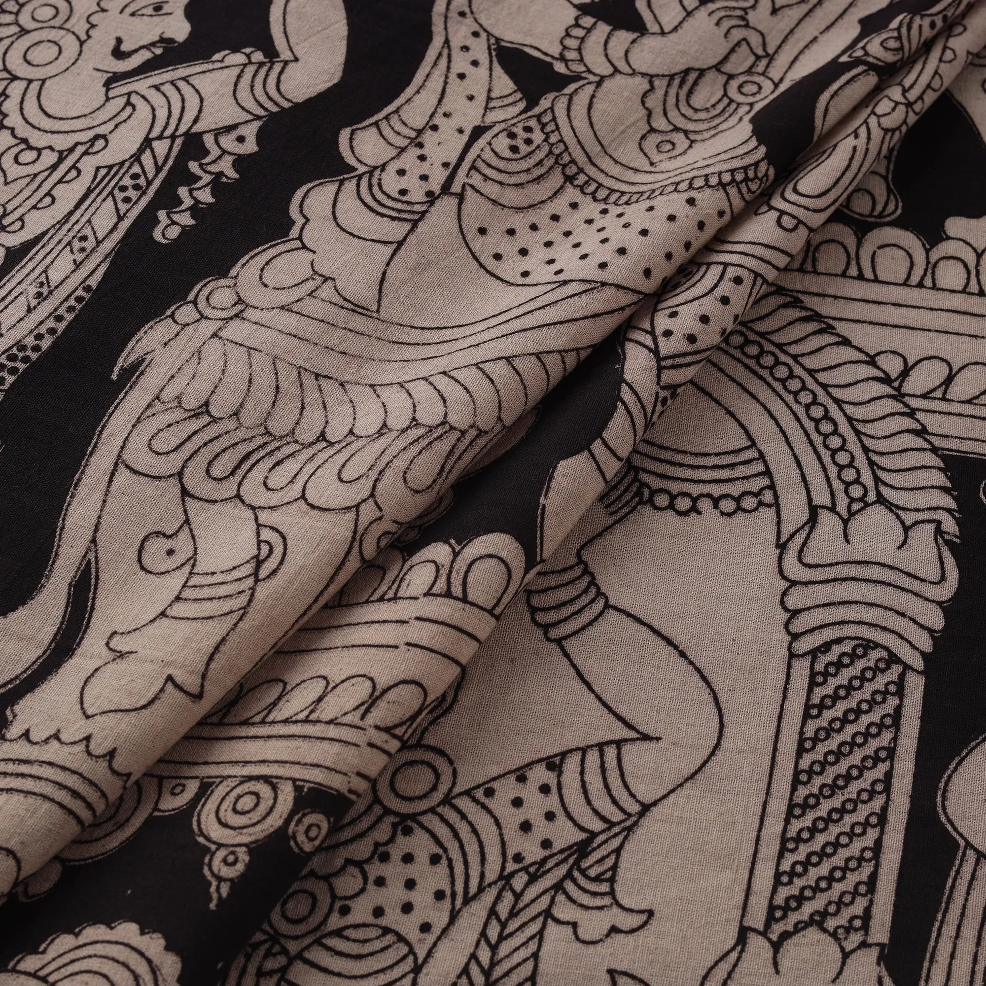 Kalamkari Printed Cotton Fabric 12 sold by Itokri product image thumbnail 2