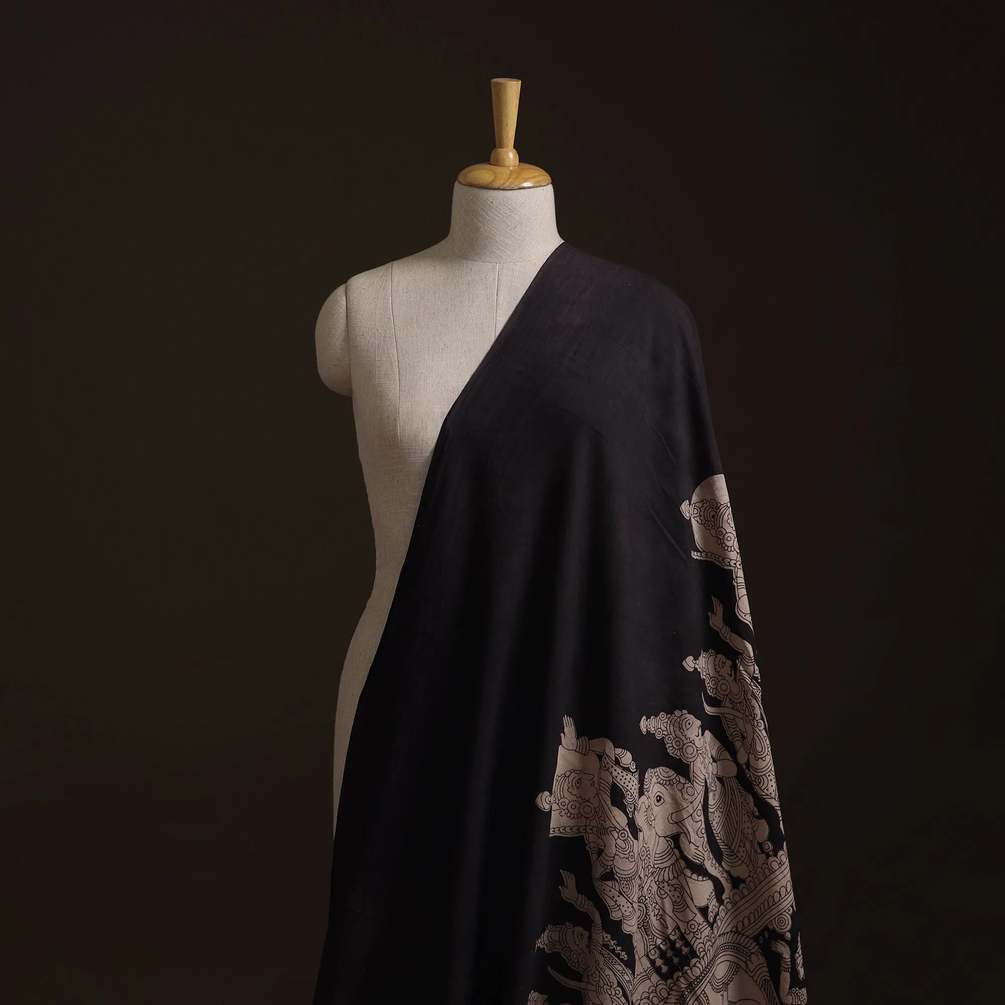 Kalamkari Printed Cotton Fabric 12 sold by Itokri