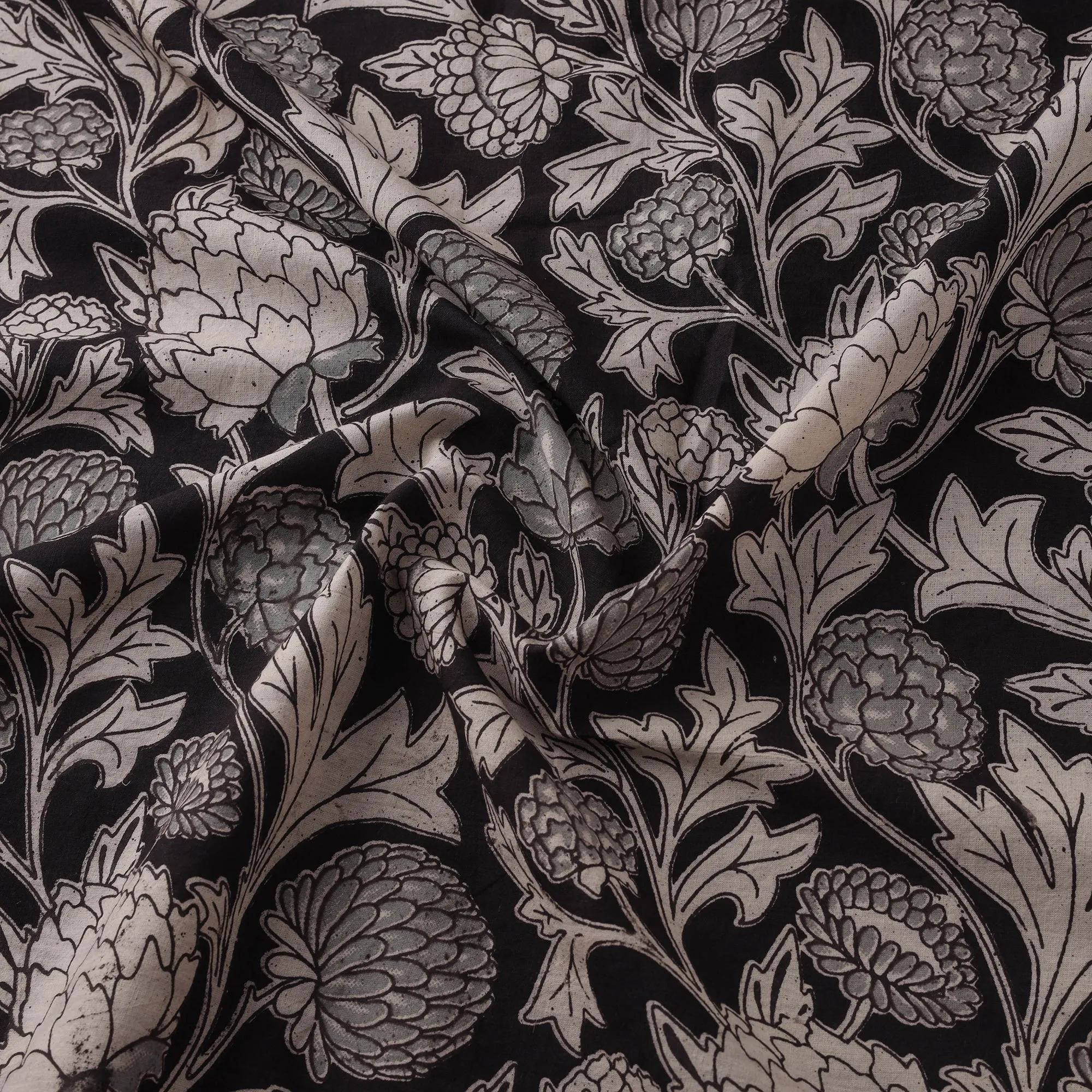 Kalamkari Printed Cotton Fabric 62 sold by Itokri product image thumbnail 3