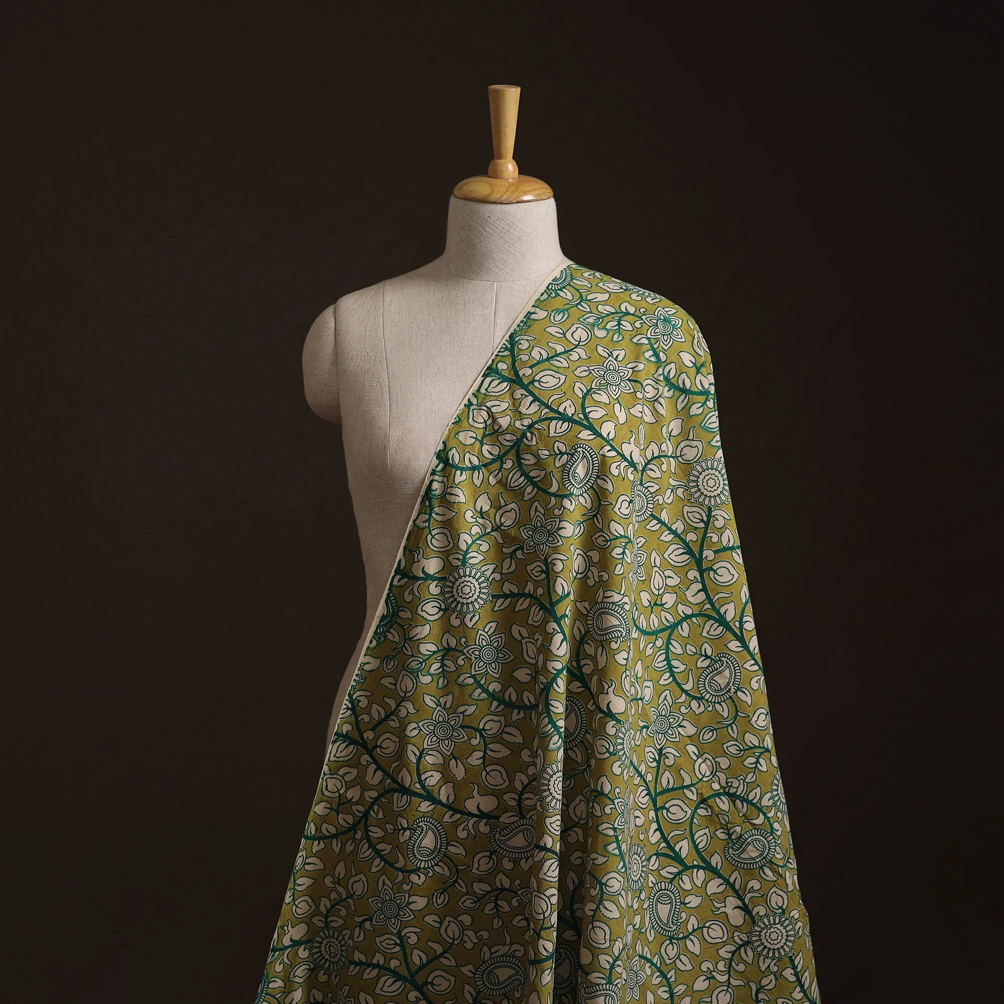 Kalamkari Printed Cotton Fabric 56 sold by Itokri