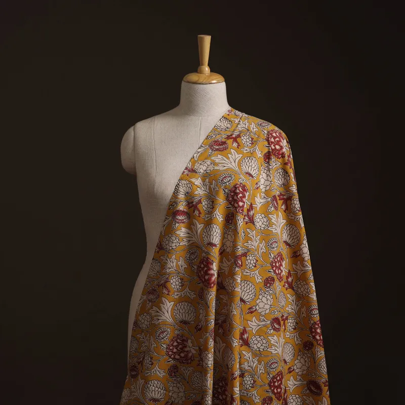 Kalamkari Printed Cotton Fabric 53 made by Itokri