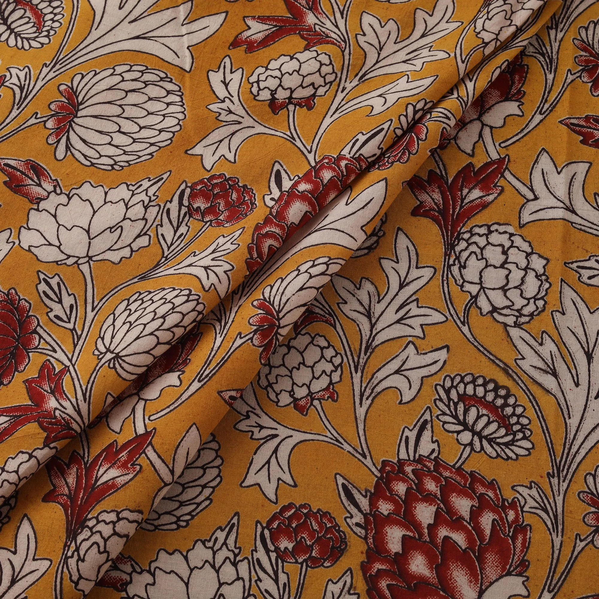 Kalamkari Printed Cotton Fabric 53 sold by Itokri product image thumbnail 2