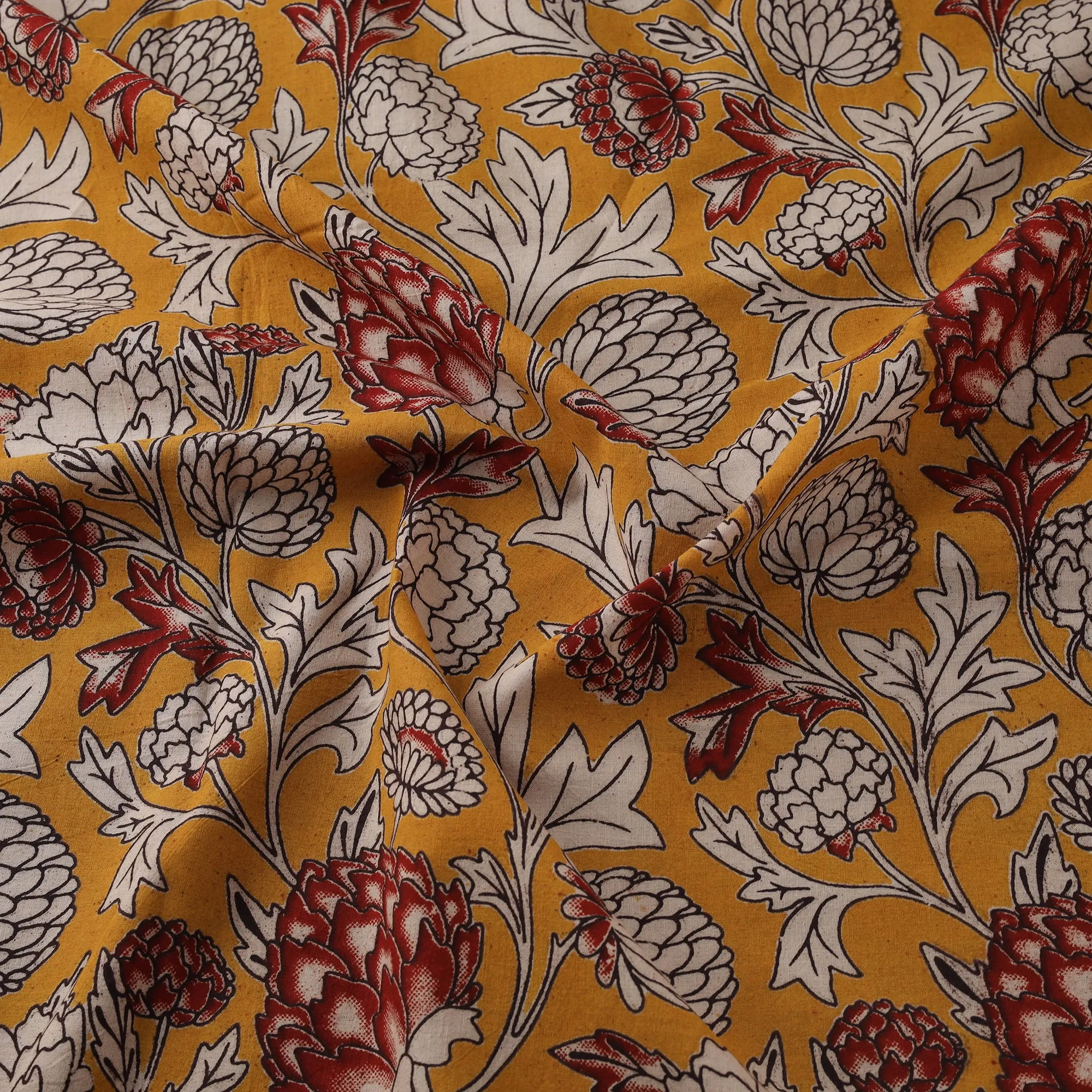 Kalamkari Printed Cotton Fabric 53 sold by Itokri product image thumbnail 3