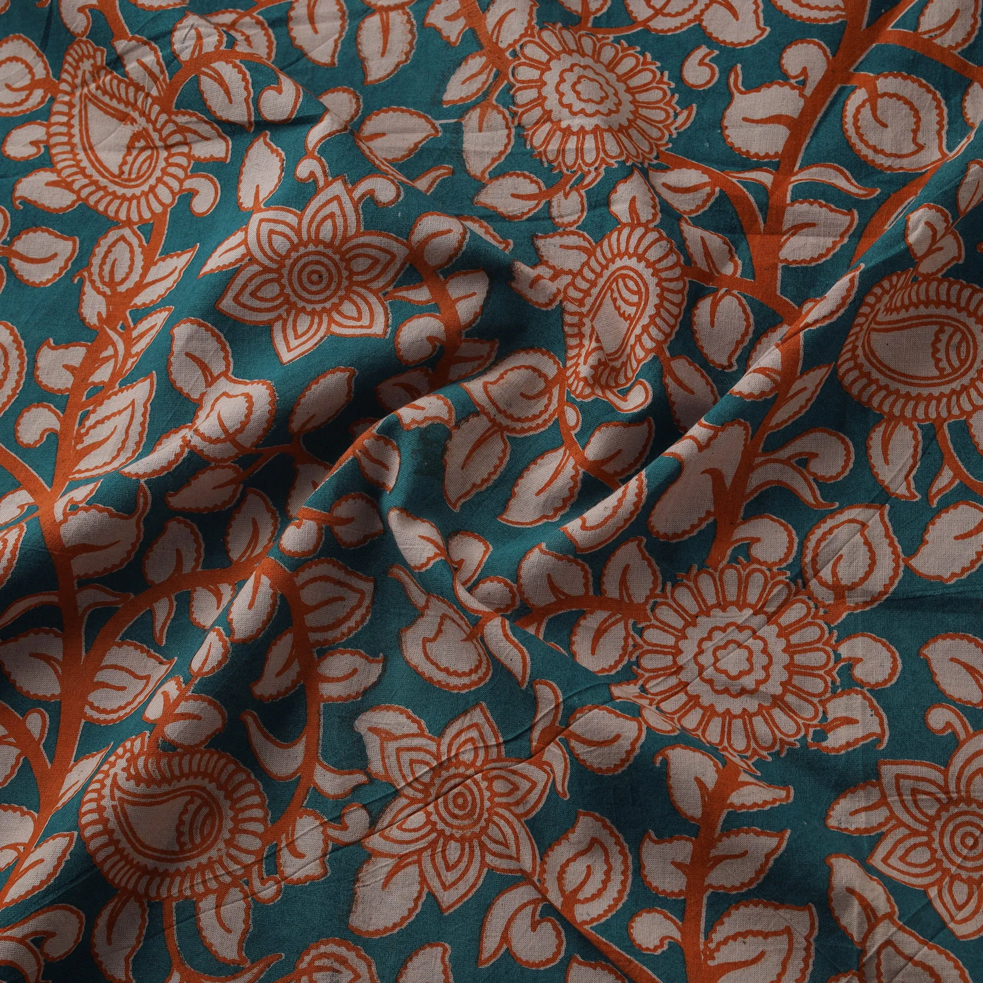 Kalamkari Printed Cotton Fabric 19 sold by Itokri product image thumbnail 3