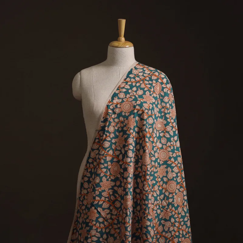 Kalamkari Printed Cotton Fabric 19 made by Itokri