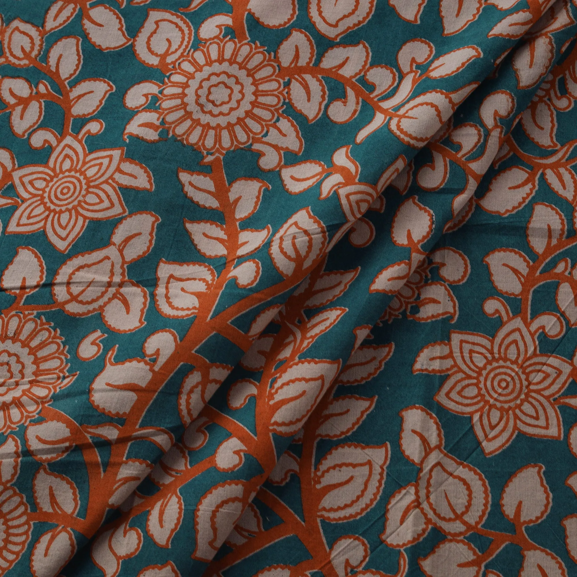 Kalamkari Printed Cotton Fabric 19 sold by Itokri product image thumbnail 2