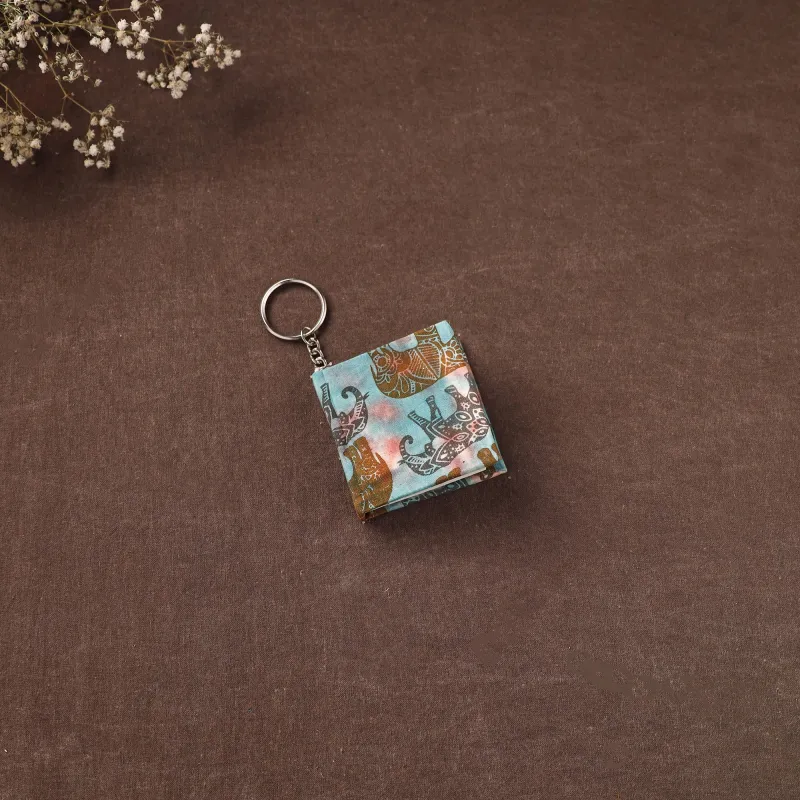 Mini Diary Keychain in Floral Prints Cover 12 made by Itokri