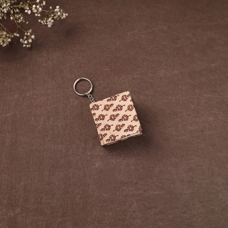 Mini Diary Keychain in Floral Prints Cover 10 made by Itokri