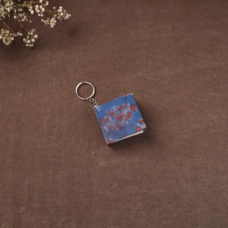 Mini Diary Keychain in Floral Prints Cover 06 made by Itokri