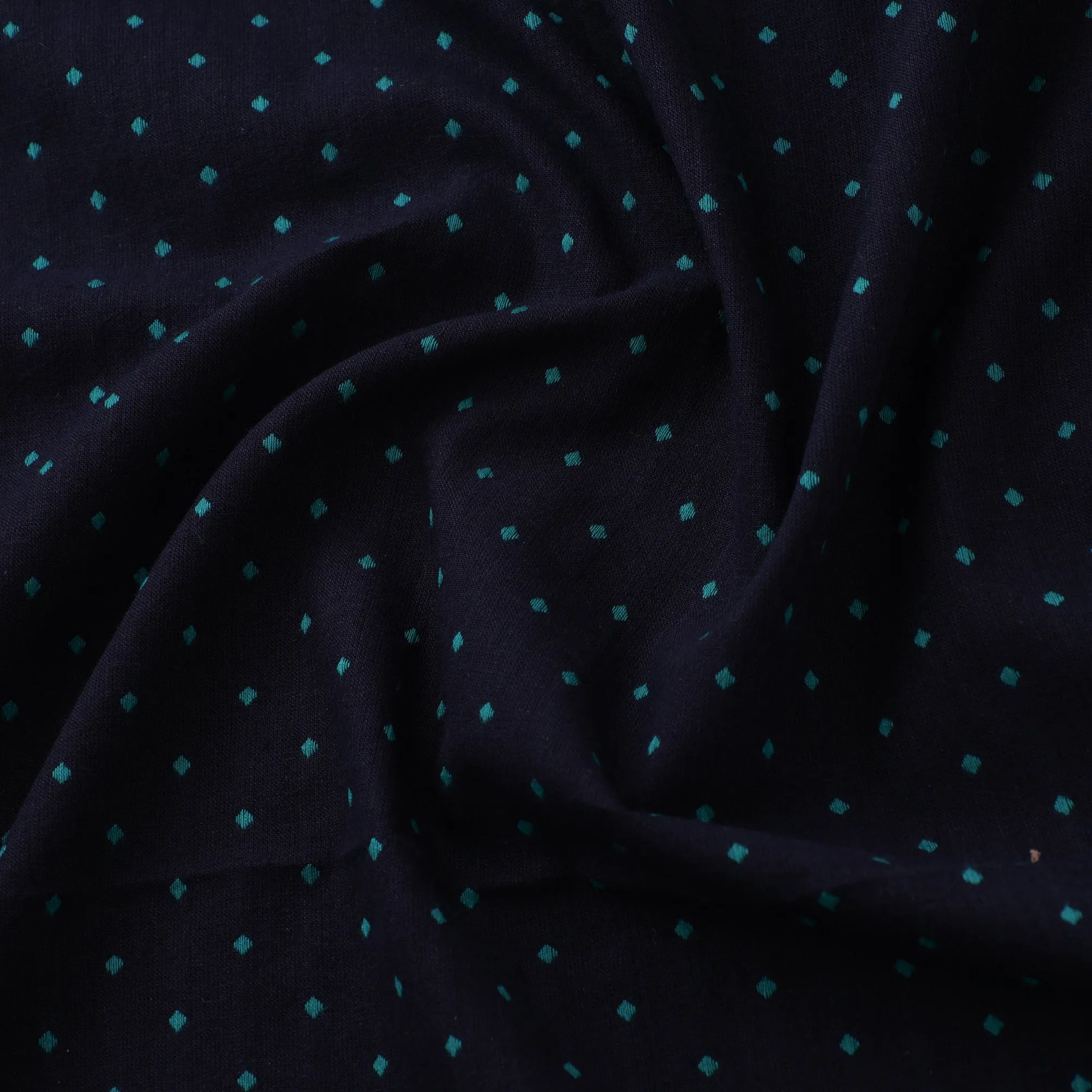 Blue - Prewashed Cotton Jacquard Fabric 05 sold by Itokri product image thumbnail 3