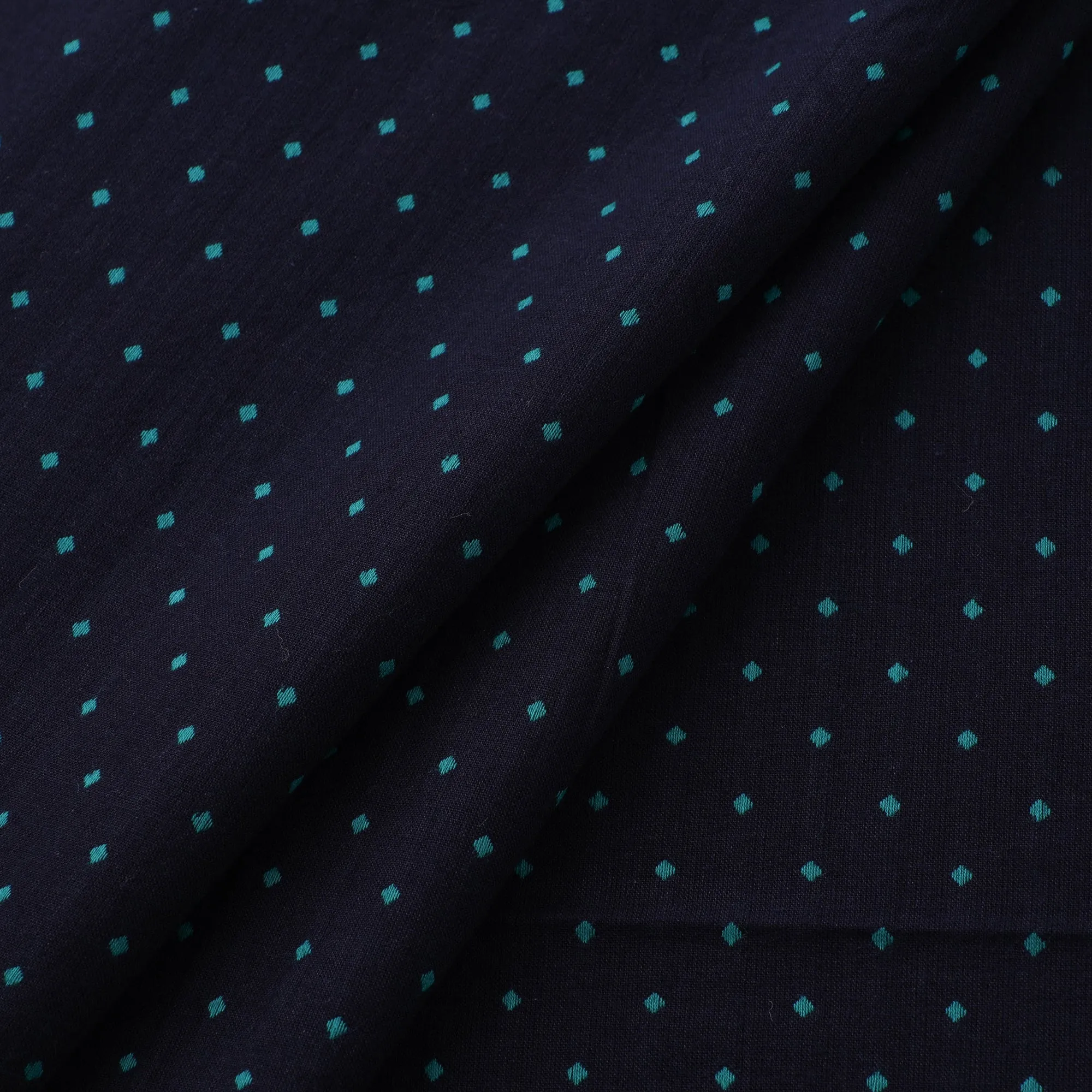 Blue - Prewashed Cotton Jacquard Fabric 05 sold by Itokri product image thumbnail 2