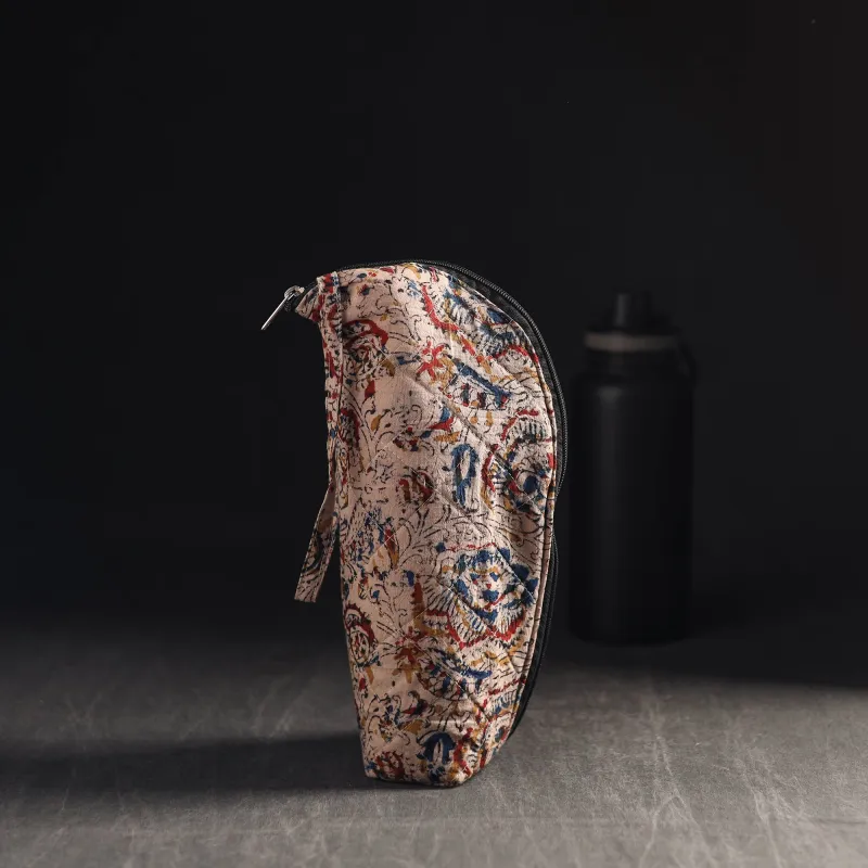 Beige - Handmade 1L Water Bottle Cover 05 made by Itokri