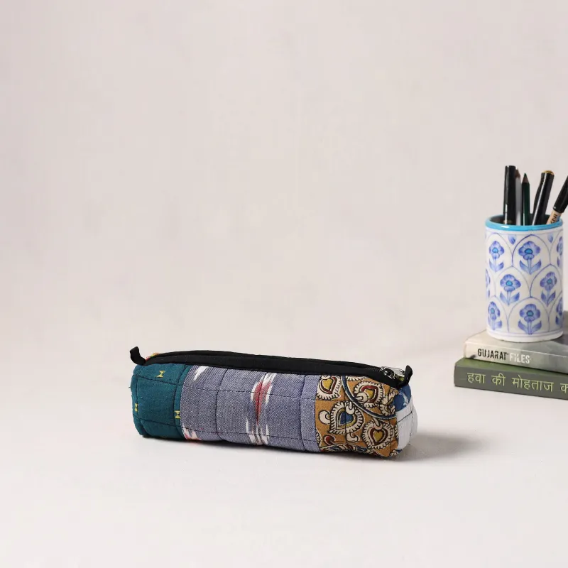 Multicolor - Handmade Quilted Pencil Pouch 30 made by Itokri