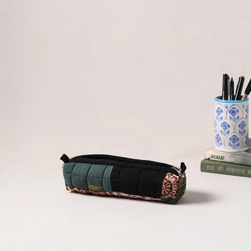 Multicolor - Handmade Quilted Pencil Pouch 13 made by Itokri