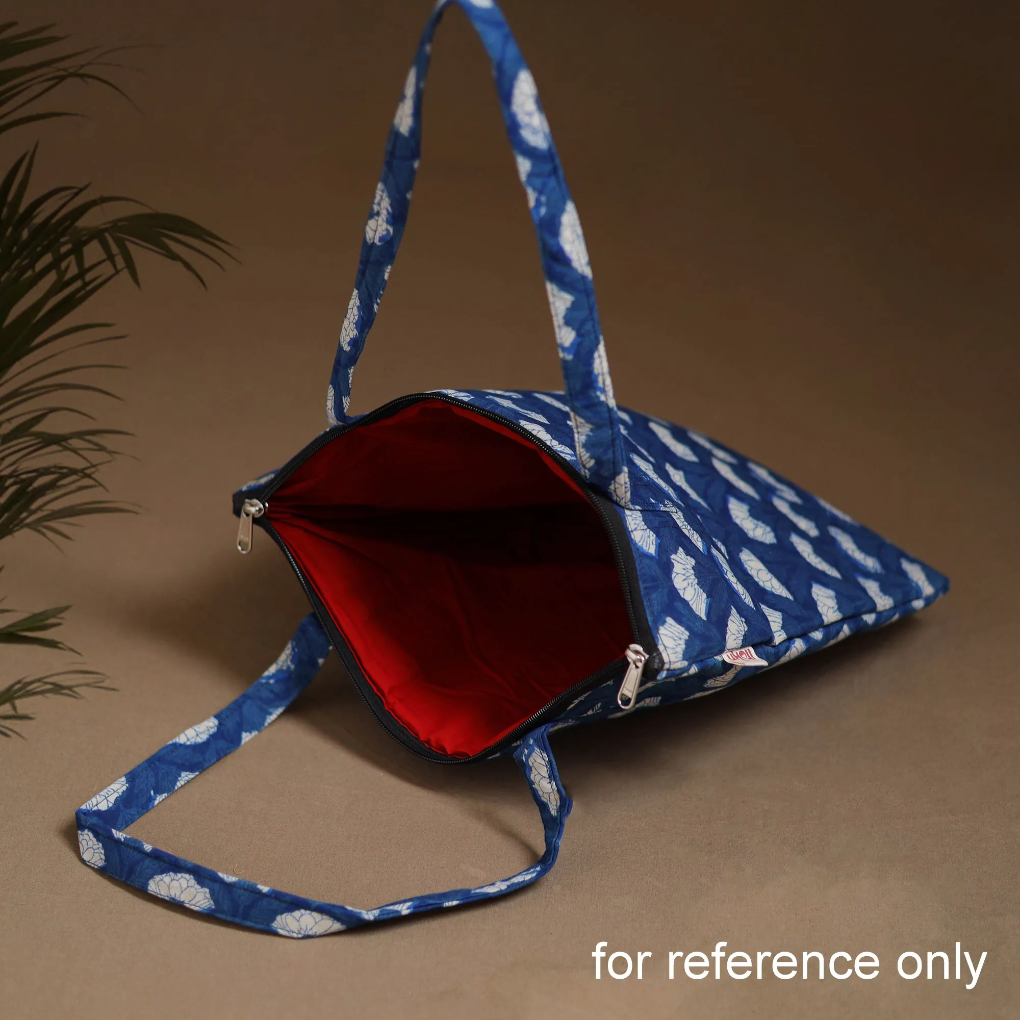 Red - Handcrafted Quilted Handbag 05 sold by Itokri product image thumbnail 4