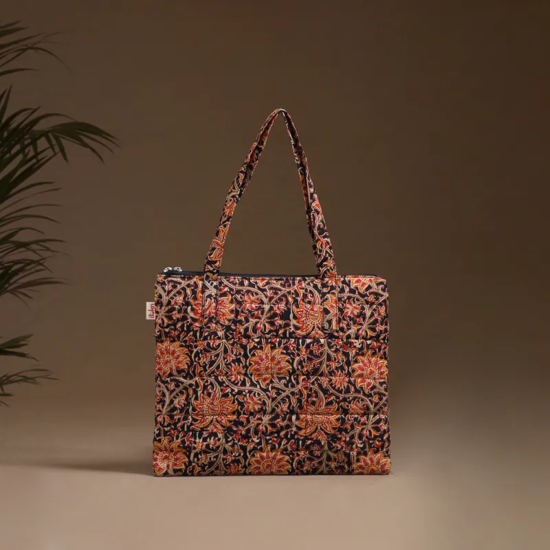 Multicolor- Handcrafted Quilted Handbag 31 made by Itokri