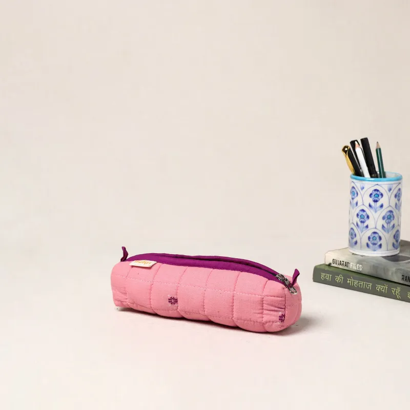 Handcrafted Quilted Pencil Pouch 63 made by Itokri