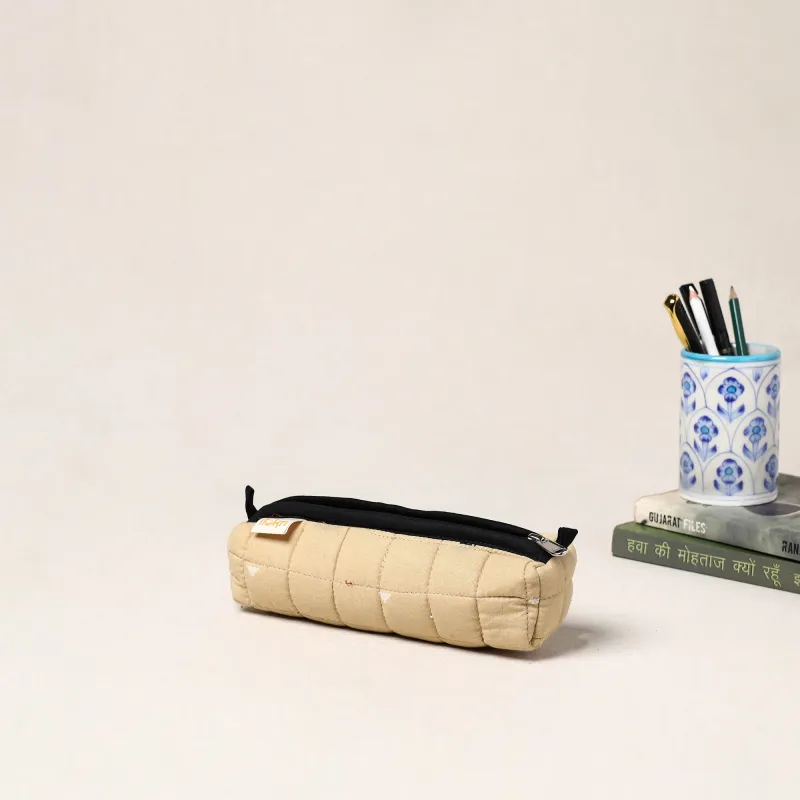 Handcrafted Quilted Pencil Pouch 62 made by Itokri