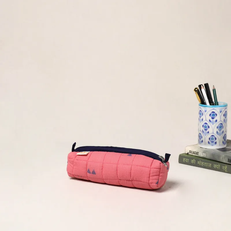 Handcrafted Quilted Pencil Pouch 60 made by Itokri