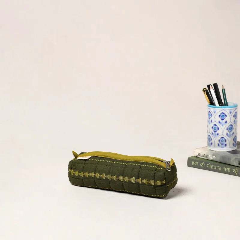 Handcrafted Quilted Pencil Pouch 59 made by Itokri