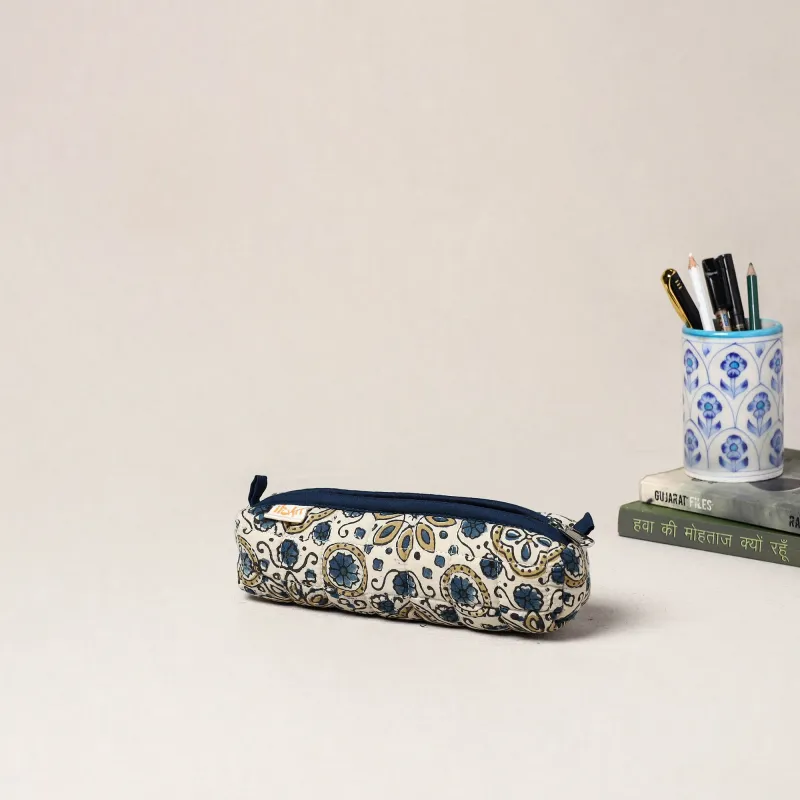 Handcrafted Quilted Pencil Pouch 24 made by Itokri