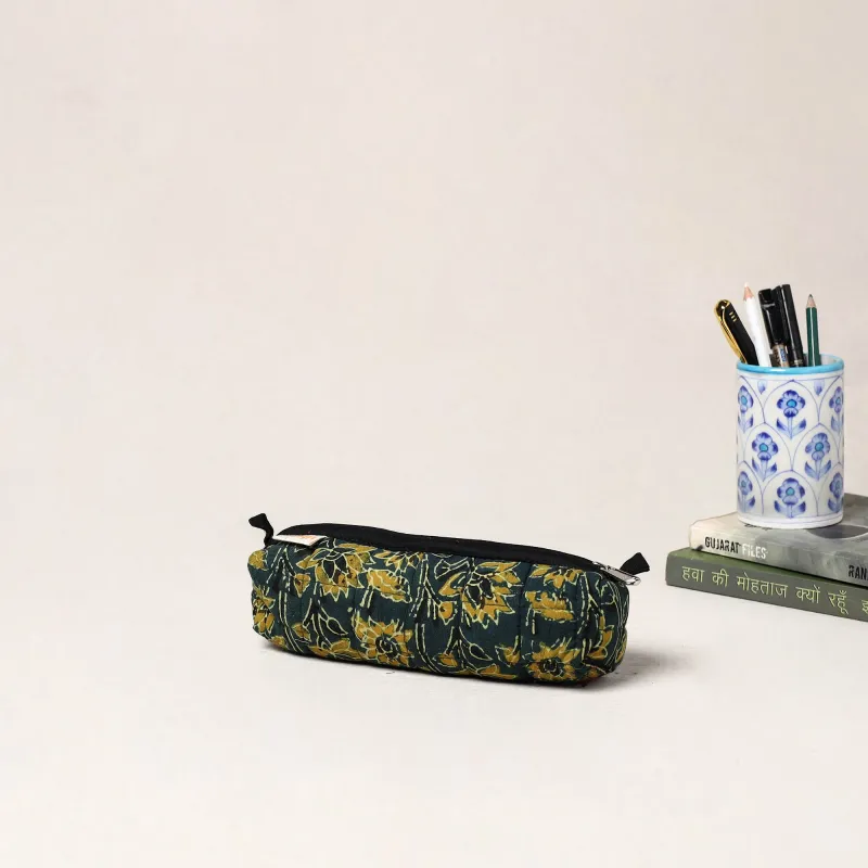 Handcrafted Quilted Pencil Pouch 10 made by Itokri